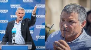 יאיר גולן נגד דוד זיני צילום: פלאש 90, קנבה פוליטי