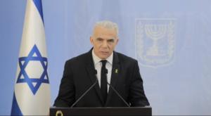 יאיר לפיד צילום: יאיר לפיד | צילום מסך פוליטי