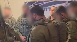 לוחמי צה"ל מציינים את יום השואה צילום: דובר צה"ל, צילום מסך חדשות