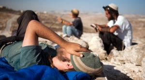 נערי גבעות ניסו להקים מאחז בסוריה צילום: Matanya Tausig,Flash 90 חדשות