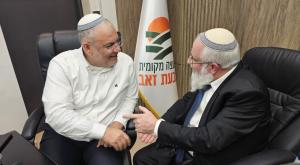 ראשי ישיבת כרם ביבנה צילום: דוברות  המגזר