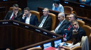 ראשי מפלגות הקואליציה צילום: Yonatan Sindel,Flash90 פוליטי
