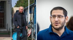 אבישי גרינצייג נגד הקולגה צילום: פלאש 90  חדשות
