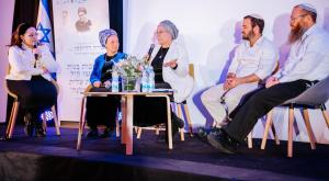 אזכרת הרבנית צילום: אורי דוד המגזר