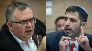 דוד ביטן ושלמה קרעי צילום: יונתן סינדל וחיים גולדברג, פלאש 90 חדשות