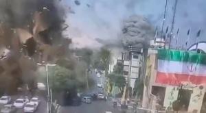 הזירה בלב טהרן, צילום: צילום מסך חדשות