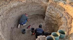 החפירות ליד קריית גת צילום: אמיל אלג'ם, רשות העתיקות חדשות