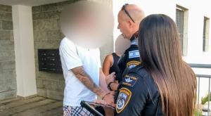 הצעיר שנעצר, צילום: דוברות המשטרה חדשות