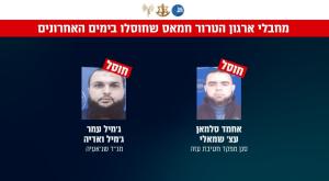 הקצינים הבכירים שחובלו צילום: דובר צה"ל חדשות