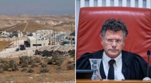 השופט עמית נגד עתירת נוקדים צילום: פלאש 90 חדשות