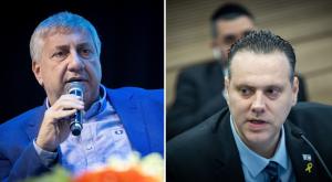 השר מיקי זוהר ויעקב ברדוגו צילום: יונתן זינדל, פלאש 90 ברנז'ה