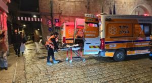 זירת האירוע צילום: דוברות איחוד הצלה חדשות
