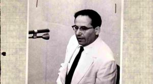 יחיאל די-נור (קצטניק) בעדותו נגד אייכמן צילום: ארכיון המדינה חדשות