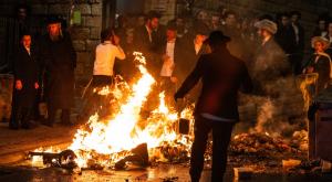 לילה של הפגנות בירושלים, צילום: Chaim Goldberg,Flash90 חדשות