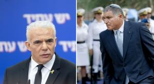 לפיד וזיני צילום: פלאש 90 חדשות