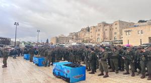 מסע הכומתה של חטיבת חשמונאים צילום: דובר  צה"ל  חדשות