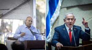 נפתלי בנט ובנימין נתניהו צילום: חיים גולדברג / פלאש90 פוליטי