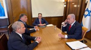 נתניהו בהתייעצות, צילום: דוברות ראש הממשלה חדשות