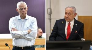 נתניהו ומוזס צילום: HADAS PARUSH, REUVEN KASTRO/POOL חדשות