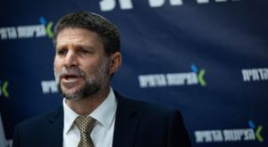 סמוטריץ'. יצליח לחזור לשולחן הממשלה? צילום: Yonatan Sindel,Flash90 חדשות