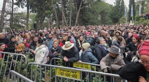 עזהאל באב"ד ז"ל מובל למנוחות צילום: דוברות בנימין חדשות