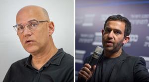 עקיבא נוביק נגד גיא פלג צילום: פלאש 90  חדשות