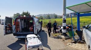 פיגוע ירי ליד יקנעם צילום: דוברות מד"א  חדשות
