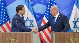 ראש הממשלה נתניהו ומזכיר המדינה רוביו צילום: קובי גדעון / לע"מ חדשות