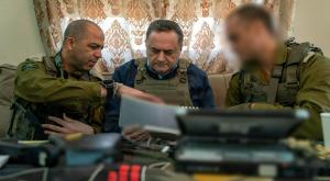 שר הביטחון בטולכרם צילום: אריאל חרמוני, משרד הביטחון חדשות