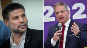 שר החינוך יואב קיש ושר האוצר בצלאל סמוטריץ' צילום: פלאש 90 חדשות