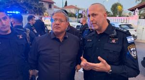 בן גביר בלוד צילום: דוברות חדשות