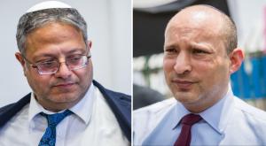 בנט ובן גביר צילום: פלאש90 וקנבה חדשות