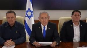 דרמר, נתניהו וכ"ץ צילום: צילום מסך חדשות