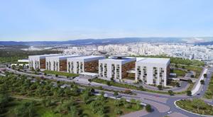 הדמייה של בית החולים צילום: קולקר קולקר אפשטיין אדריכלים חדשות