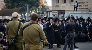 הפגנת חרדים צילום: Chaim Goldberg,Flash90 חדשות