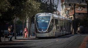 הרכבת הקלה בירושלים צילום: Yonatan Sindel,Flash90 חדשות