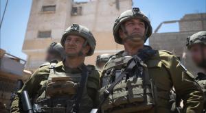 הרמטכ"ל ומפקד פיקוד הדרום בעזה צילום: דובר צה"ל חדשות