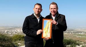 וסי דגן ואנדראש לאסלו צילום: רועי חדי חדשות