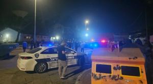זירת האירוע בלוד צילום: שלמה לחיאני פלילים