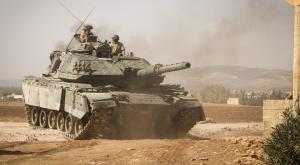 טנק טורקי צילום: Mohammad Bash,Shutterstock חדשות