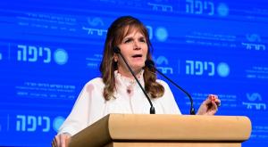 מיכל וולדיגר בכנס כיפה צילום: יוסי זליגר חדשות