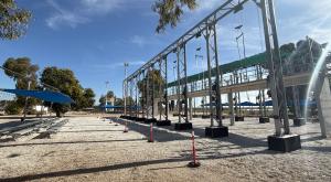 מתקן "מאמן הנחיתה" צילום: חדשות כיפה ביטחון