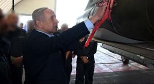 נתניהו בבסיס תל נוף צילום: אבי&nbsp;אוחיון/&nbsp;לע״מ חדשות