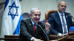 נתניהו במליאת הכנסת צילום: Yonatan Sindel,Flash90 חדשות