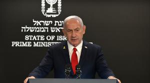 נתניהו במסיבת העיתונאים לתקשורת הזרה צילום: חיים צח/ לע״מ חדשות