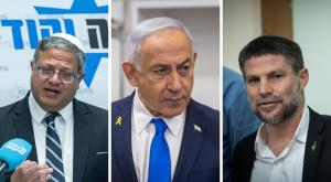 סמוטריץ', נתניהו ובן גביר צילום: פלאש 90 וקנבה חדשות