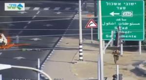 רומן גופמן בשבעה באוקטובר צילום: נתיבי ישראל, צילום מסך חדשות