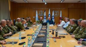 שר הביטחון וחברי פורום מטכ"ל צילום: אריאל חרמוני, משרד הביטחון חדשות
