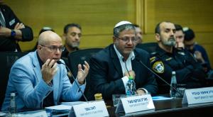 איתמר בן גביר, צביקה פוגל צילום: Yonatan Sindel,Flash90 פוליטי