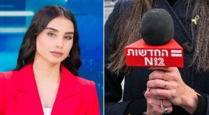 כתבת ערוץ 12 מפרגנת למגי טביבי צילום: ערוץ 12- Arie Leib Abrams,Flash90, מגי טביבי- סטודיו תומאס תומר שלום, CANVA  חדשות